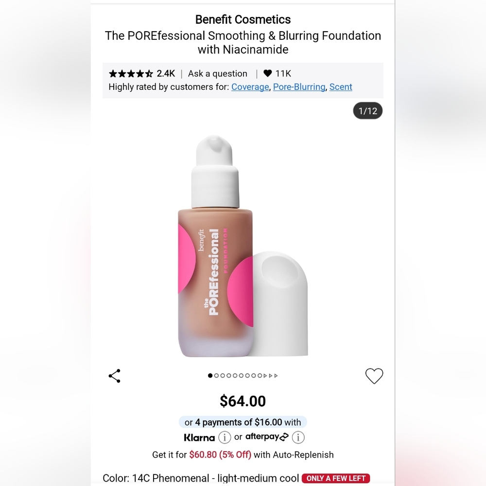Benefit the POREfessional Foundation - 14C